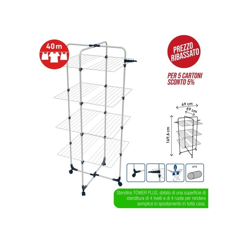 Stendino tower plus 40 metri | Starclean