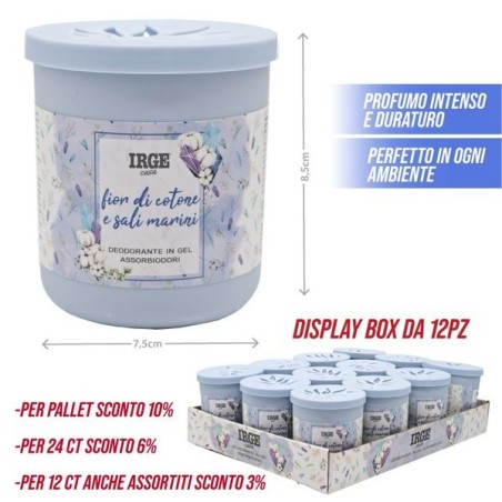 BHC GEL ASSORBIODORI 190GR BLU