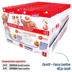 ABL EXPO CEROTTI+FASCE ARNICA 40PZ FARM