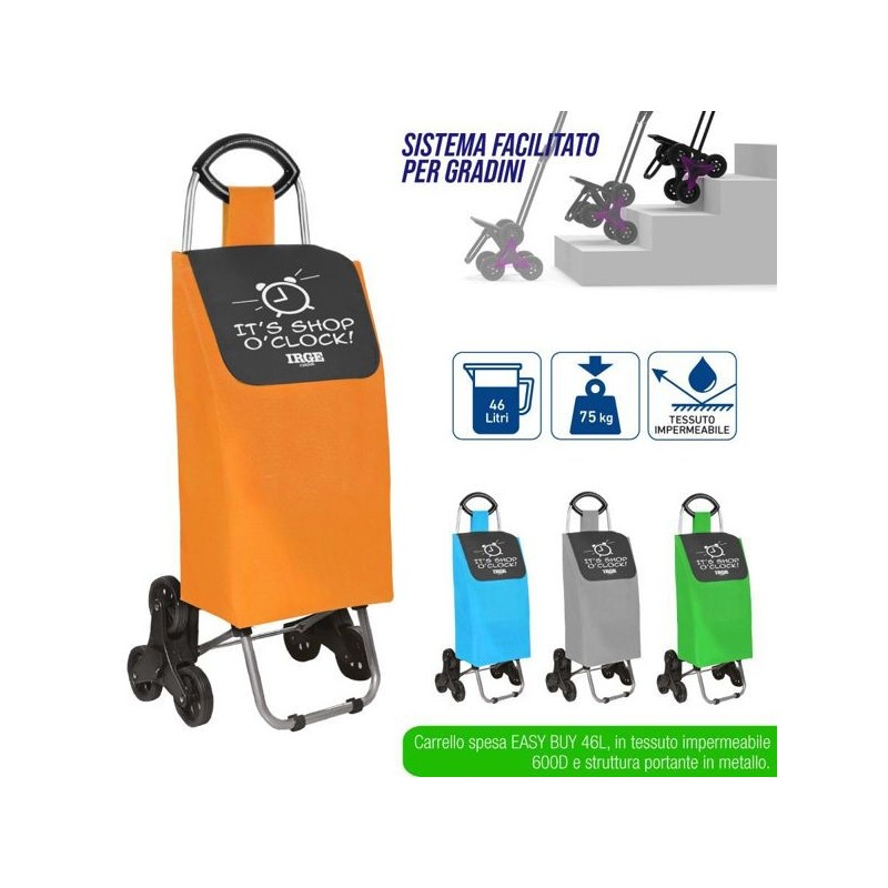 Carrello spesa sprint 46l 3 ruote | Starclean
