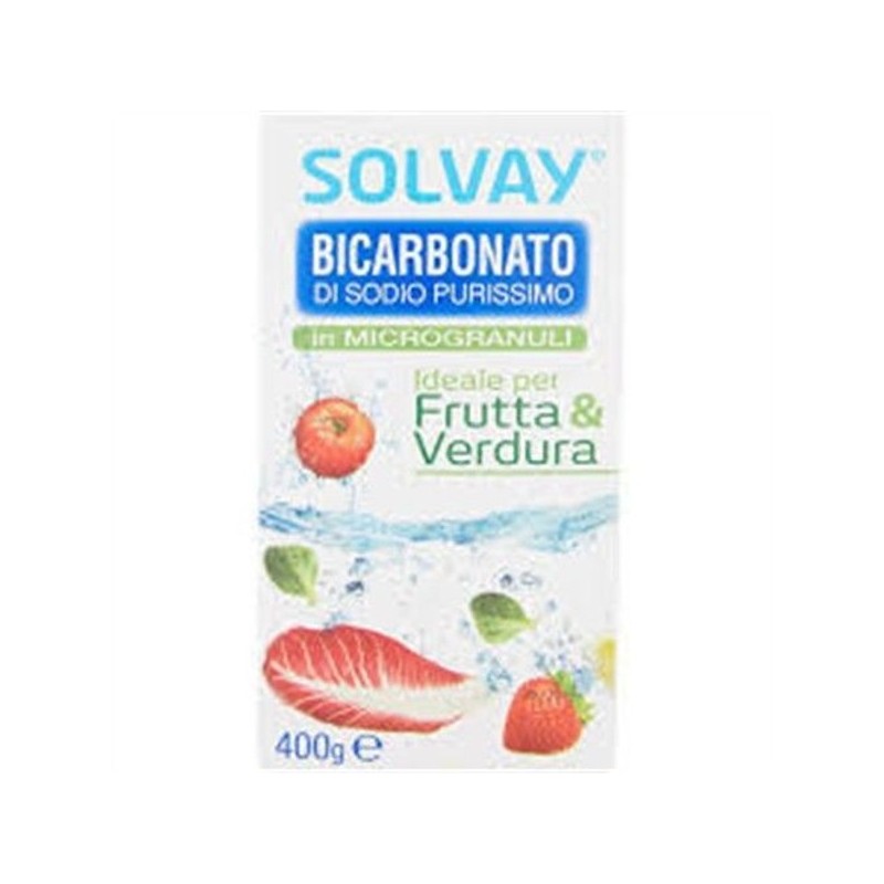 SOLVAY BICARBONATO FRUTTA/VERD. 400 GR