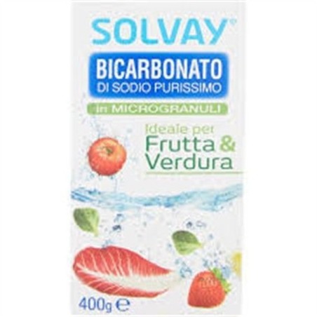 SOLVAY BICARBONATO FRUTTA/VERD. 400 GR