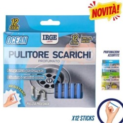 CBA PULITORE SCARICHI 12PZ LEMON OCEAN