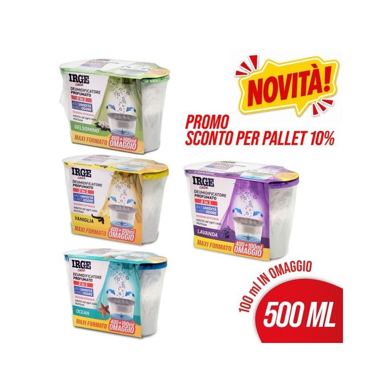 FAB DEUMIDIFICATORE IRGE 500ML PROF.ASS