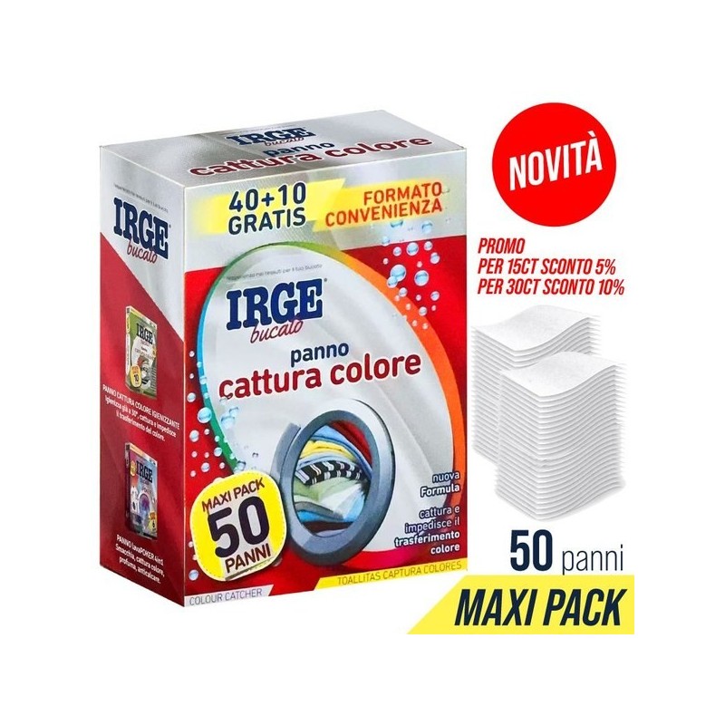 Panno cattura colore 50 fogli IRGE | Starclean