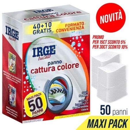 Panno cattura colore 50 fogli IRGE | Starclean