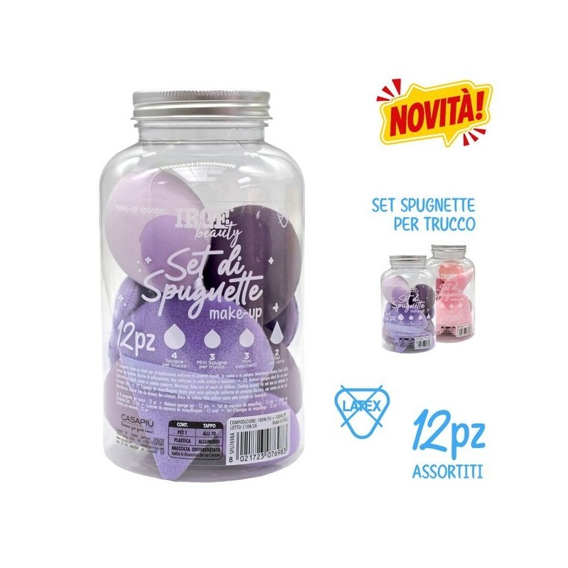 BMJ SPUGNETTE MAKE-UP 12PZ