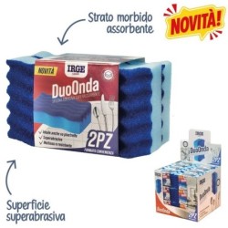 AFI SPUGNA DUO ONDA 2PZ 10X6X2,5CM