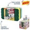AFI SPUGNA DUO RILIEVO 2PZ 11X7X3CM