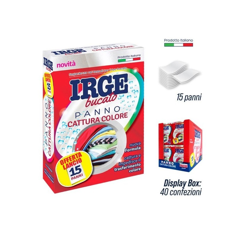 Panno cattura colore 15 fogli IRGE | Starclean