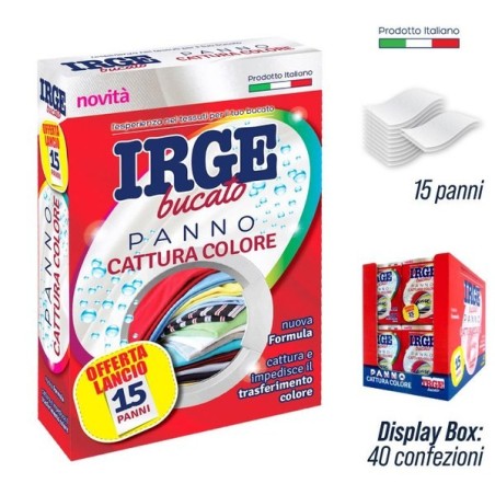 Panno cattura colore 15 fogli IRGE | Starclean