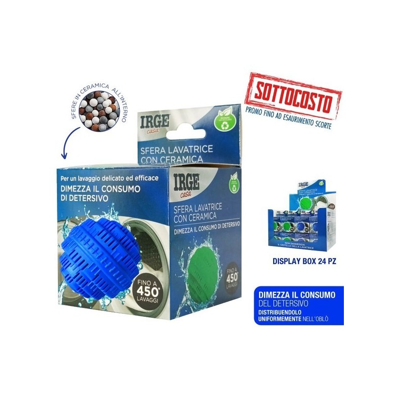 AFA SFERA LAVAT. ECO CON CERAMICA 7X8CM