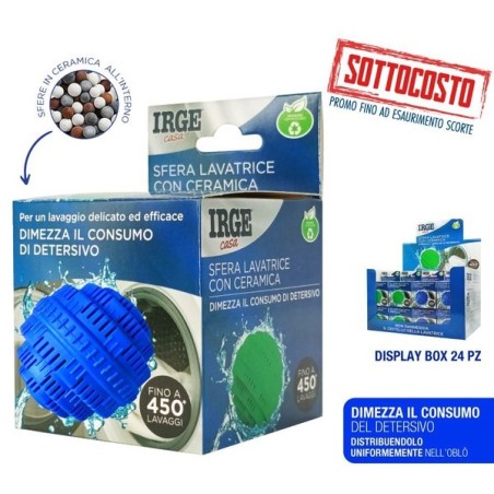AFA SFERA LAVAT. ECO CON CERAMICA 7X8CM