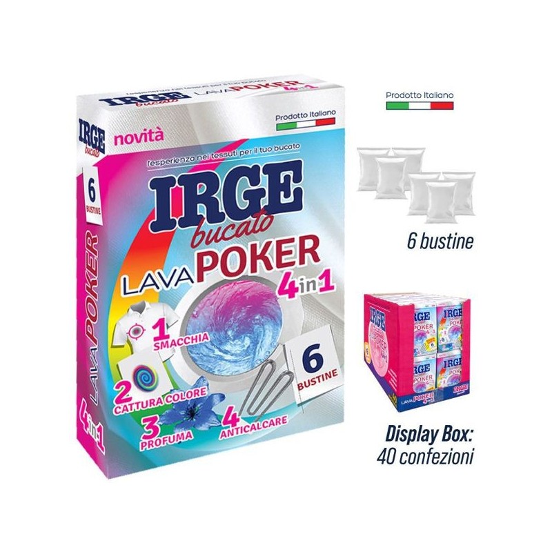 Panno cattura colore lavapoker 4in1 6pz | Starclean