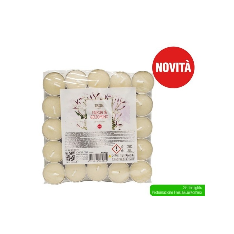 FBB CANDELA 25 TEALIGHTS FRESIA GELSOMIN