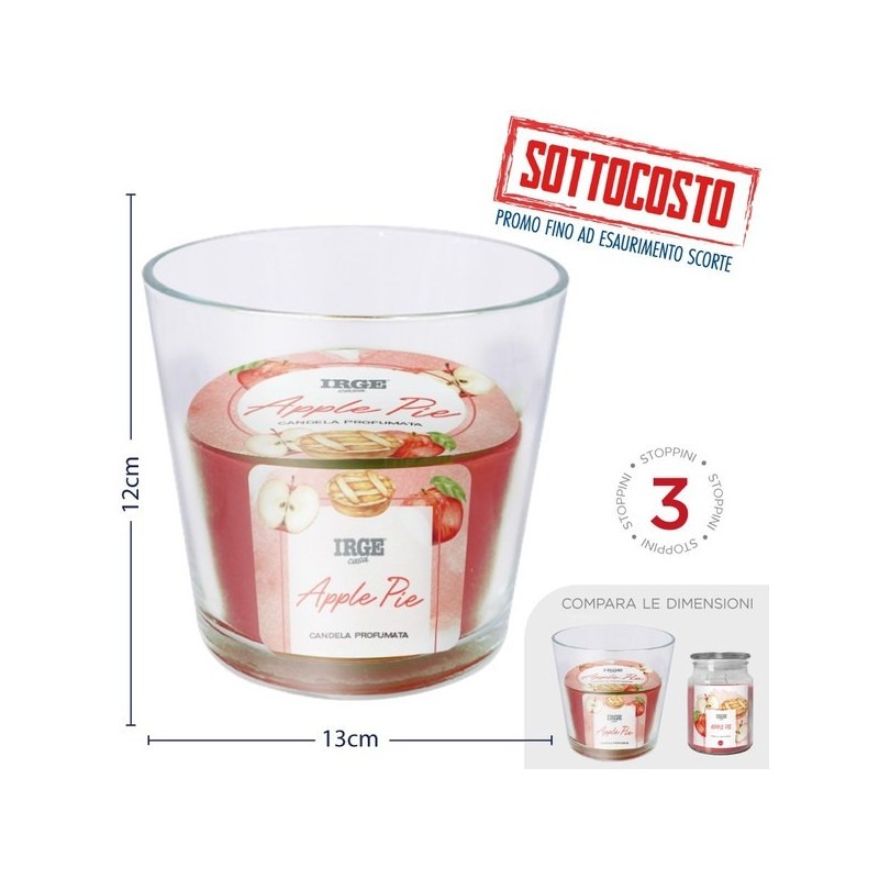 ACM CANDELA APPLE PIE VASO 460G