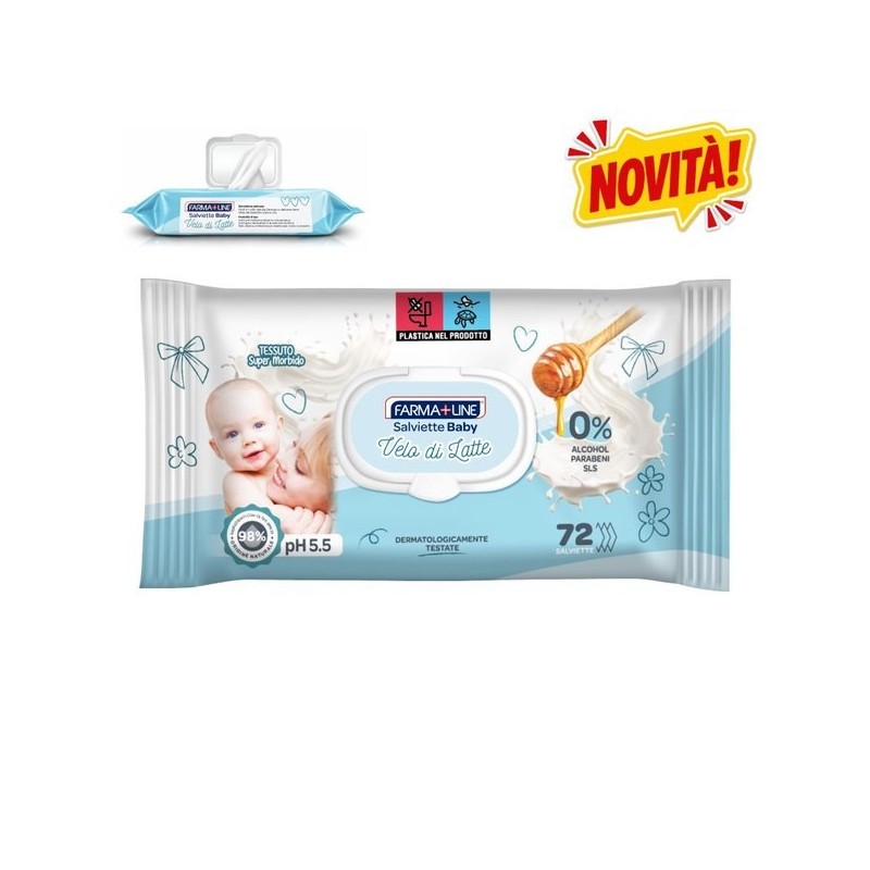 ADO SALVIE 72 PZ C/POP BABY VELO DI LATT