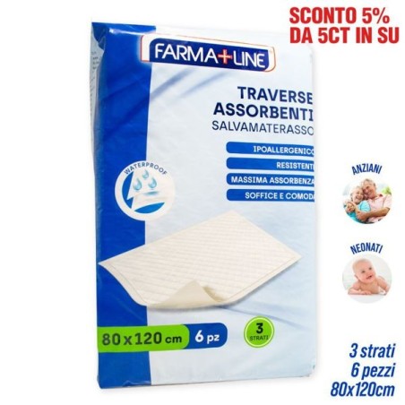 ABV TRAVERSE IGIENICHE 80x120cm 6PZ