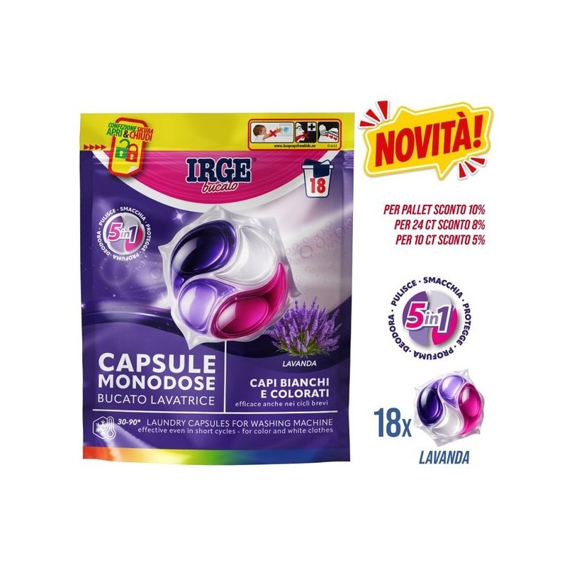 AEH PODS 18PZ LAVANDA MICROCAPSULE
