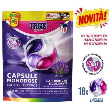 AEH PODS 18PZ LAVANDA MICROCAPSULE