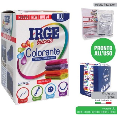 Colorante tessuti IRGE BLU 300 gr | Starclean