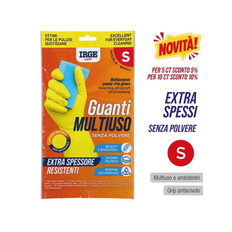 ADA GUANTI PIATTI ANTISCIVOLO EXTRA S