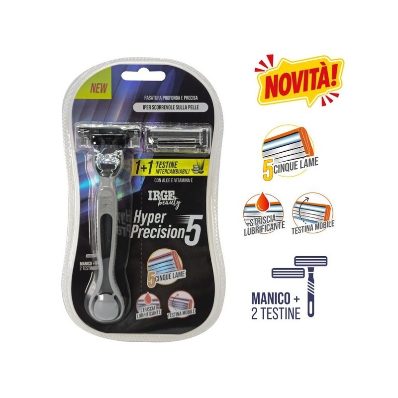CEB RASOIO 5LAME UOMO 1MANICO+2REFILL