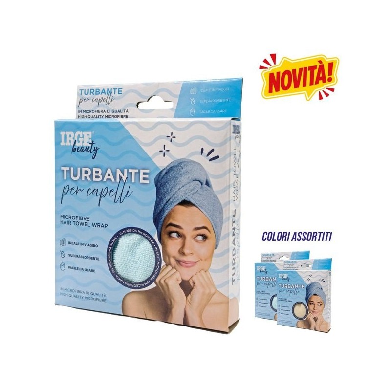 BMI TURBANTE CAPELLI MICROFIBRA 65X25CM