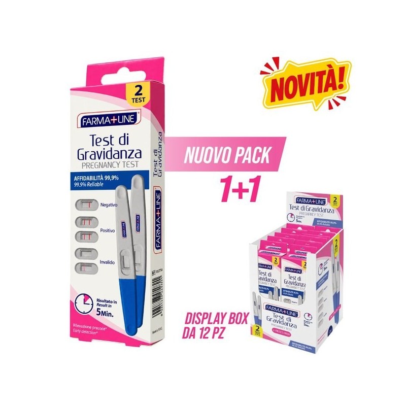 CDC TEST GRAVIDANZA 2PZ DISPLAY BOX