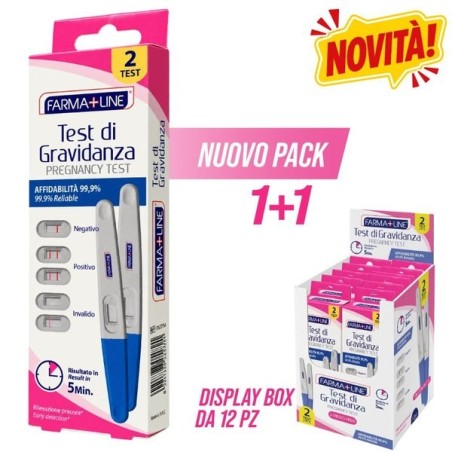 CDC TEST GRAVIDANZA 2PZ DISPLAY BOX