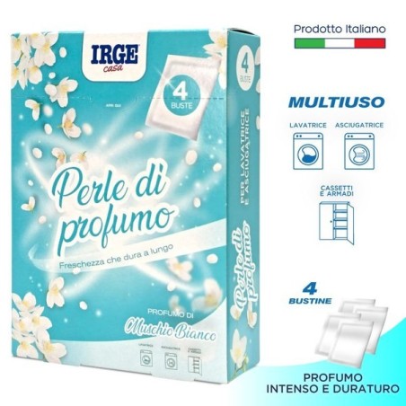 Perle DI profumo 4 buste muschio bianco | Starclean