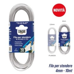 Stendibiancheria acciaio 10 m 4MM | Starclean