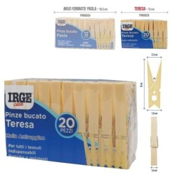 Pinze bucato IRGE teresa 20pz | Starclean