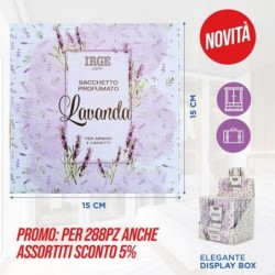 Sacchetto profumato 15x15cm lavanda | Starclean
