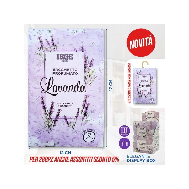 Sacchetto profumato con gancio lavan | Starclean