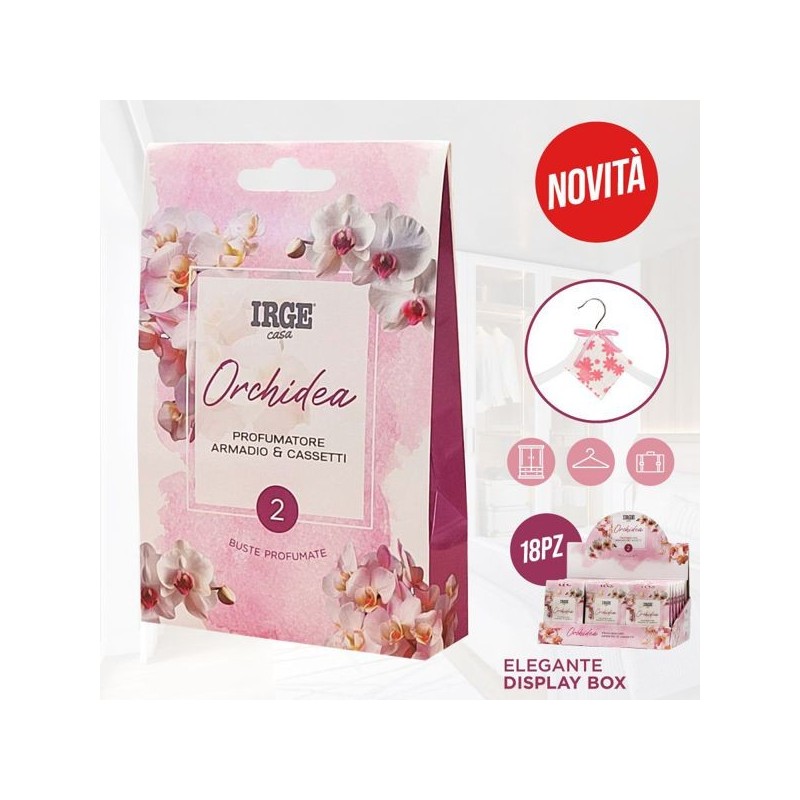 Sacchetti profum 2pz IRGE orchidea | Starclean