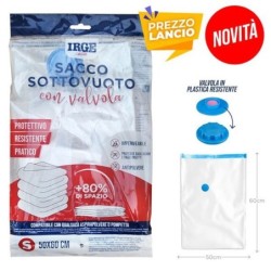 Sacco sottovuoto trasparente 50x60 | Starclean