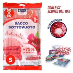 Sacco S. vuoto prof. 50x60 rosa | Starclean