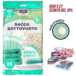 Sacco S. vuoto prof. 60x80 muschio | Starclean