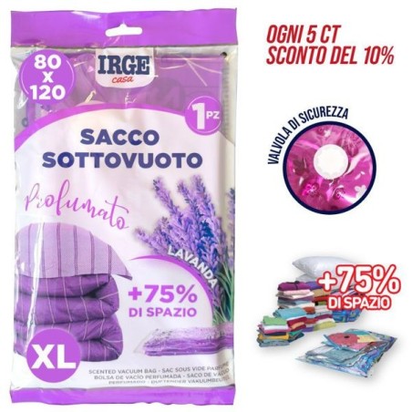 Sacco S. vuoto prof. 80x120 lavan | Starclean