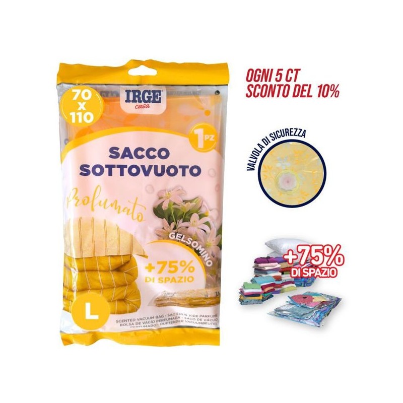 Sacco S. vuoto prof. 70x110 jasmine | Starclean