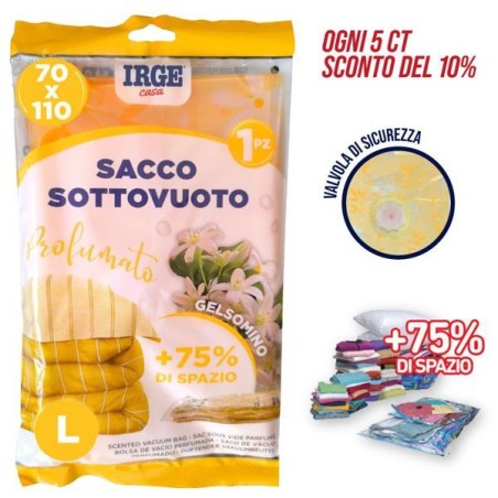 Sacco S. vuoto prof. 70x110 jasmine | Starclean