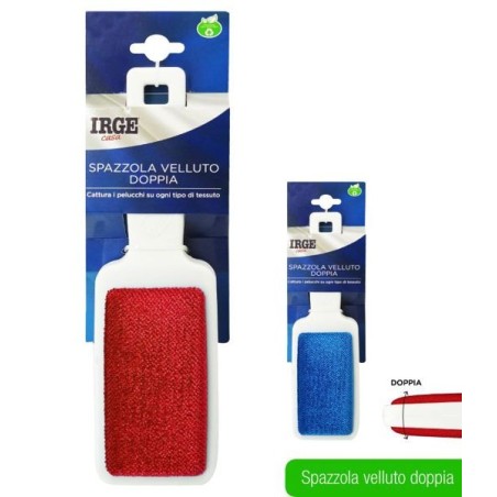 Spazzola abiti velluto doppia | Starclean