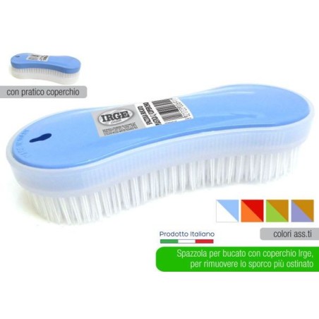 Spazzola bucato plastica con cop. | Starclean