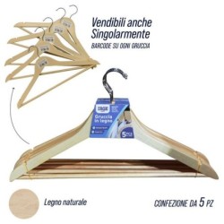 Ometti legno 5pz | Starclean