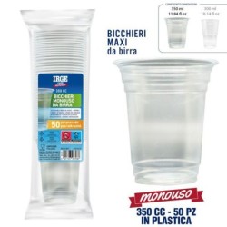 Bicchieri birra 350cc 50 pz | Starclean