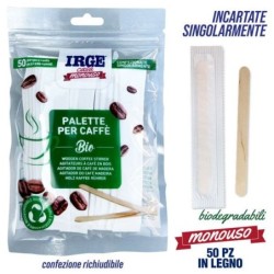 Palette caffe legno 50pcs | Starclean