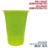 Bicchiere verde 200cc 50pz | Starclean