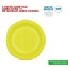 Piatti dessert giallo 20 pz | Starclean