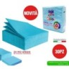 Tovagliolo 2V 33x33 azzurro 30pz | Starclean